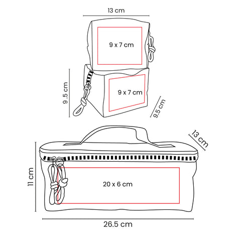 SET ORGANIZADOR DE VIAJE VIARE PRO 096