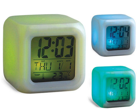 RELOJ DE MESA MULTIFUNCIONAL CUBO RMF330