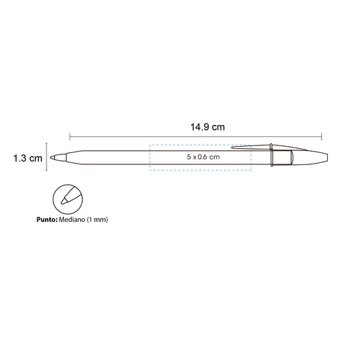 BOLÍGRAFO BIC ROUND STIC TA