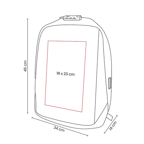 MOCHILA SHELLIX SIN 058