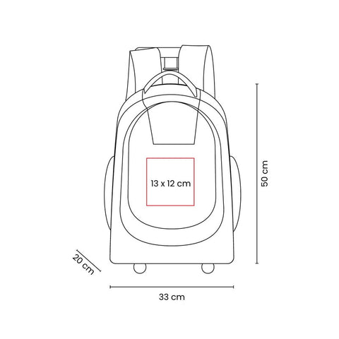 MOCHILA TROLLEY POLUX SIN 143