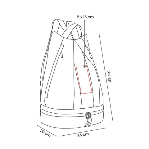 MOCHILA SACCA SIN 416