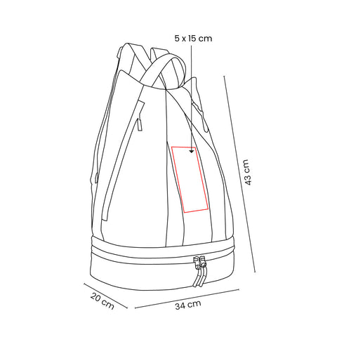 MOCHILA SACCA SIN 416