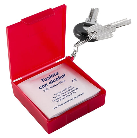 LLAVERO CON PADS DE ALCOHOL SLD 052