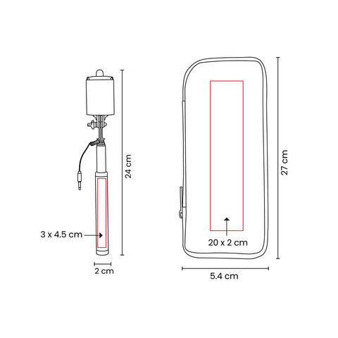 SELFIE STICK SURNA SLF 004