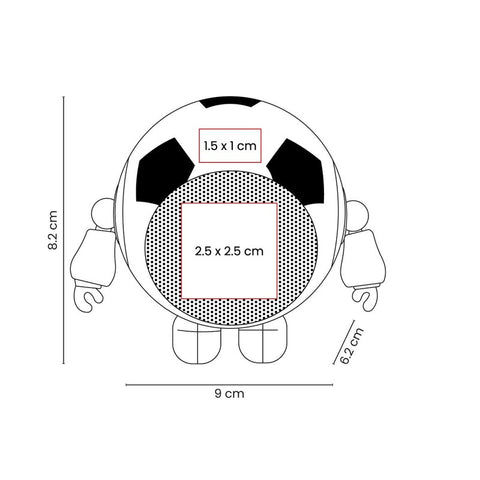 BOCINA SOCCER SOC 020
