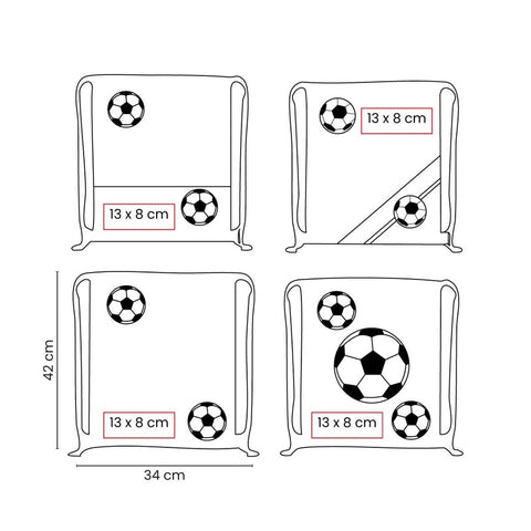 BOLSA-MOCHILA MÁGICA SOCCER SOC 413