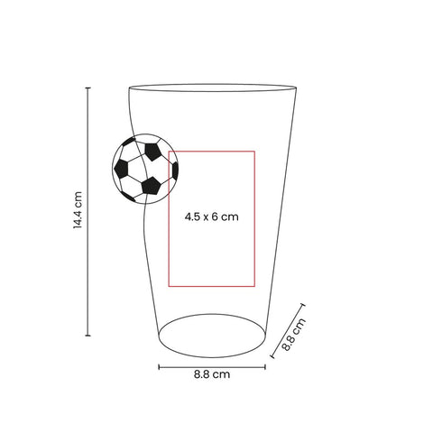 VASO CERVECERO SOCCER SOC 426
