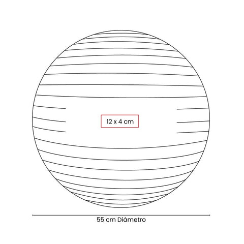 PELOTA DE PILATES WELLNESS SPO 018