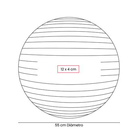 PELOTA DE PILATES WELLNESS SPO 018