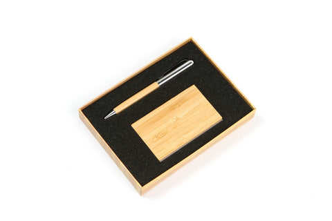 SET DE PLUMA Y TARJETERO DARAYA ST-032