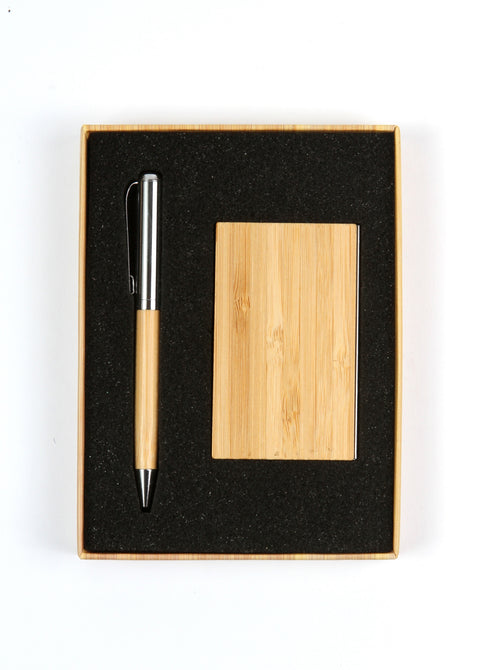 SET DE PLUMA Y TARJETERO DARAYA ST-032