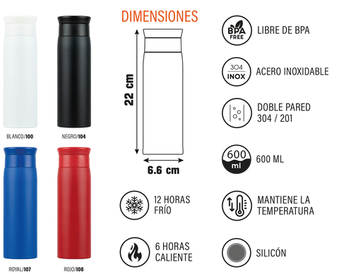 TERMO FLORIDA 500ML T000120