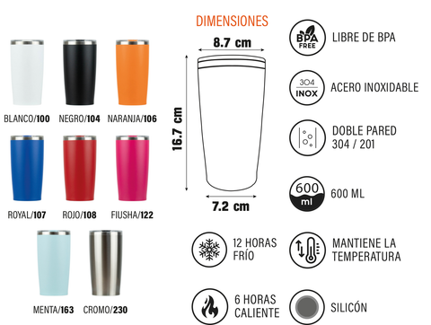 TERMO KANSAS 600ML T000130