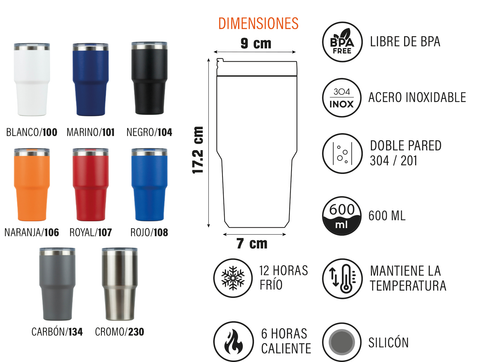 TERMO NEVADA 600ML T000140