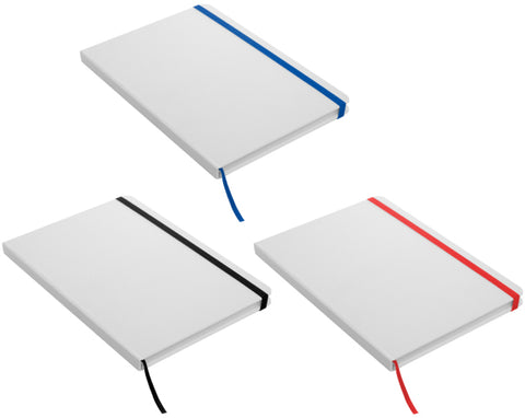 LIBRETA MEDIANA WHITE T524