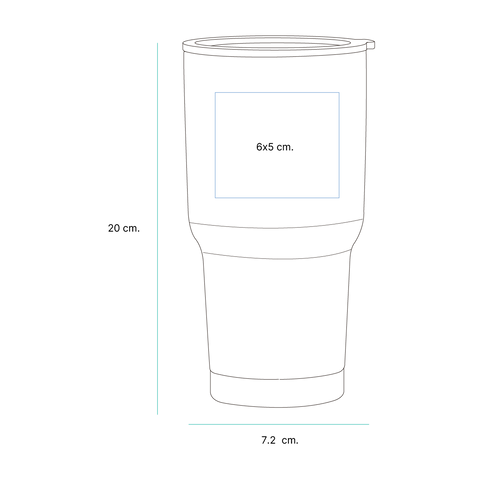 TERMO NADI. 850 ML TE-054