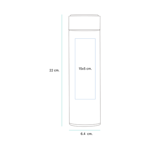 TERMO CON TERMÓMETRO TH-143
