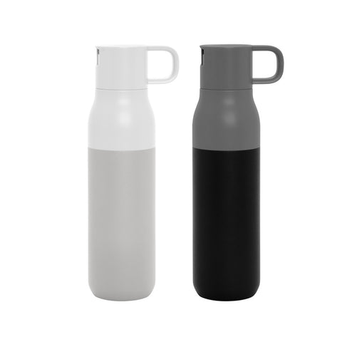 BOTELLA TÉRMICA CON DOS TAPAS ROLLING TOP T813