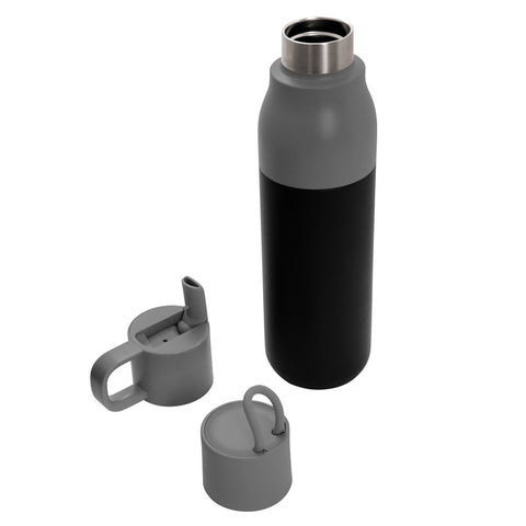 BOTELLA TÉRMICA CON DOS TAPAS ROLLING TOP T813