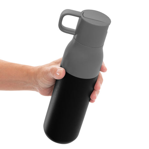 BOTELLA TÉRMICA CON DOS TAPAS ROLLING TOP T813