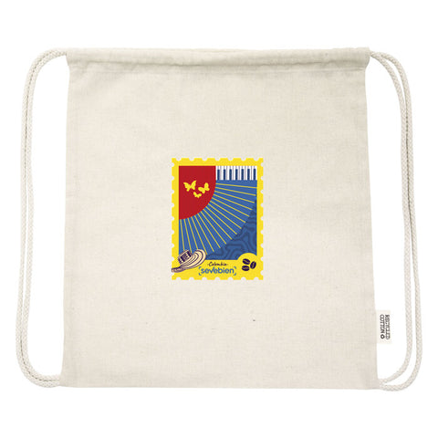 BOLSA MOCHILA DE ALGODÓN CHILL C588