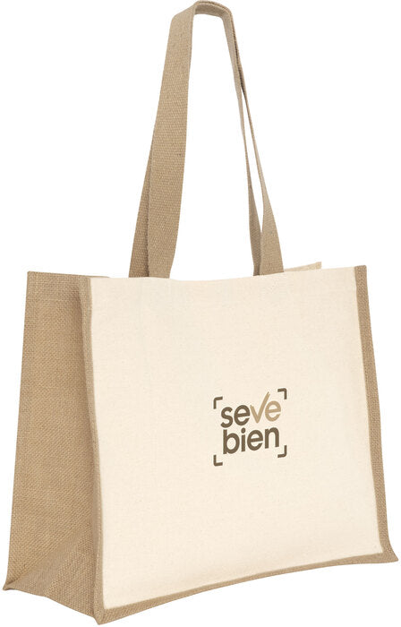 BOLSA DE ALGODÓN Y YUTE YARI C592