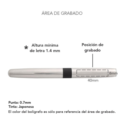 BOLÍGRAFO DAKAR DAK-MET