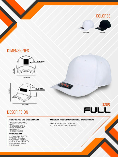 GORRA FULL D000125
