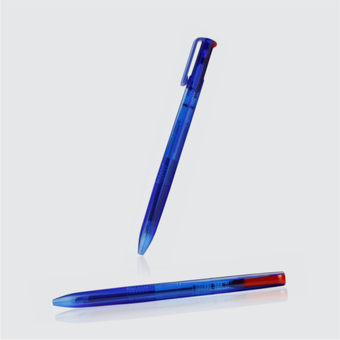 BOLÍGRAFO DUET TRANS TINTA ROJA/AZUL DUE-TRA