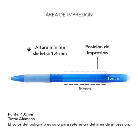 BOLÍGRAFO JELLO BIO TINTA NEGRA JBI-TRN