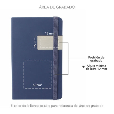 LIBRETA PEACH LIB-PEA