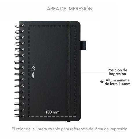 LIBRETA PEACH ESPIRAL LIB-PES