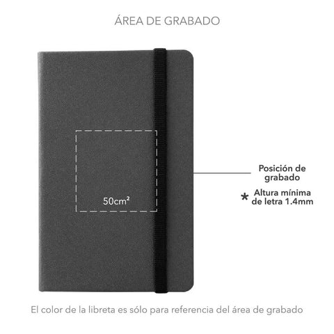 LIBRETA SKIN METALLICS LIB-SMT