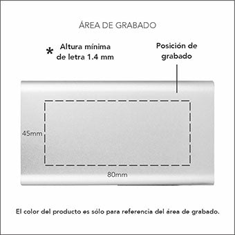 POWER BANK LUMINA 4 LUM-AL4