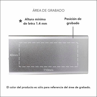 POWER BANK LUMINA 8 LUM-AL8