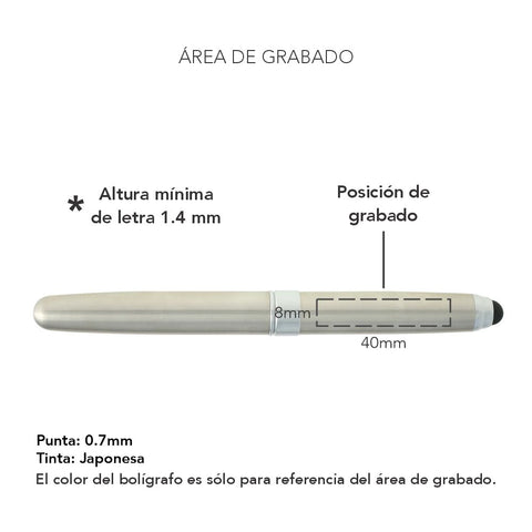 BOLÍGRAFO MONDAVI TOUCH RUBBER MDV-TOU