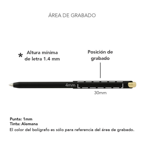 BOLÍGRAFO MINIMAL MIN-NEG