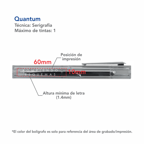BOLÍGRAFO QUANTUM QUA-TRA