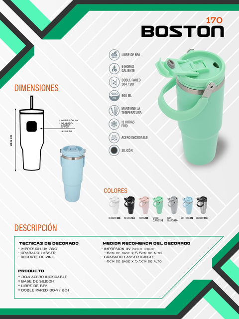 TERMO BOSTON 900ML T000170