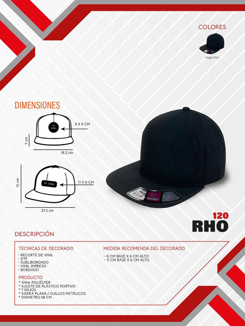 GORRA PREMIUM RHO FC00120