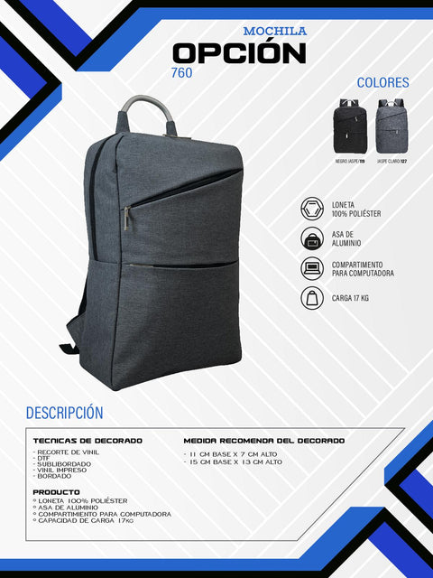MOCHILA OPCION B000760
