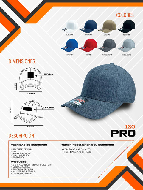 GORRA PRO D000120