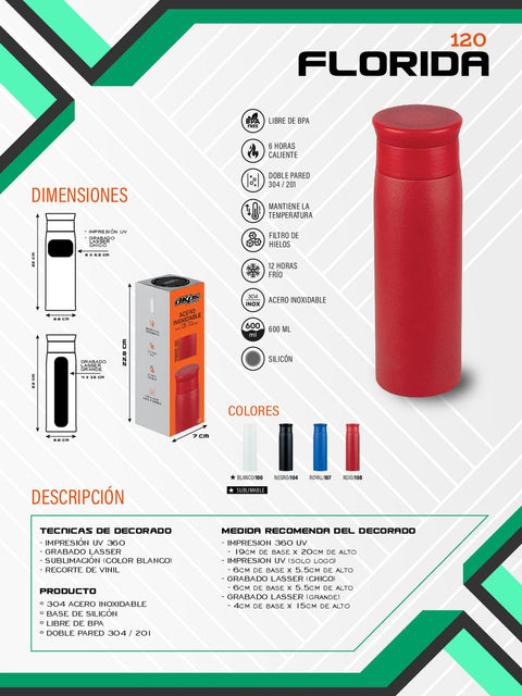 TERMO FLORIDA 500ML T000120