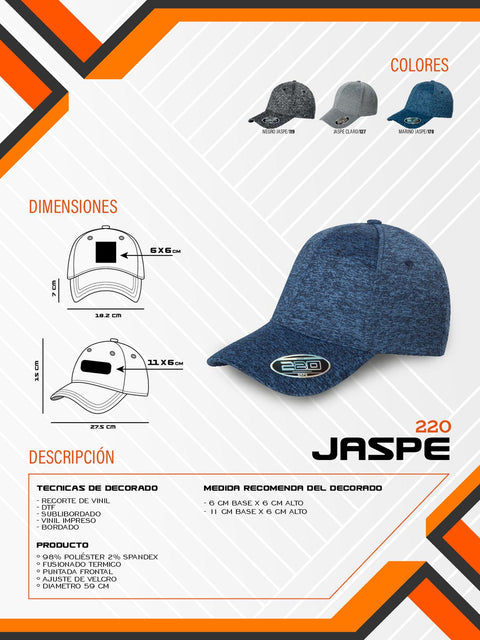 GORRA JASPE D000220