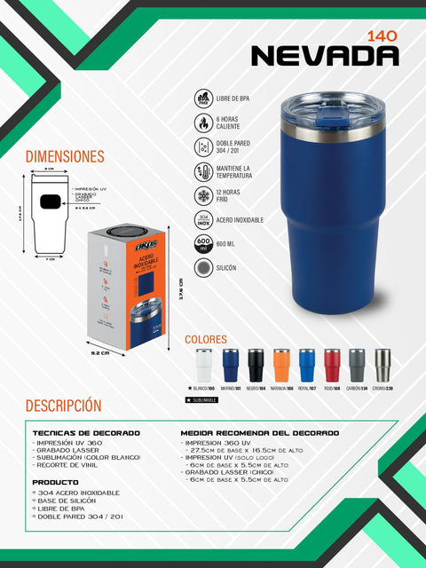 TERMO NEVADA 600ML T000140